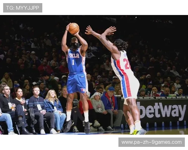 哈登制造空间后投篮命中，76人稳扎稳打